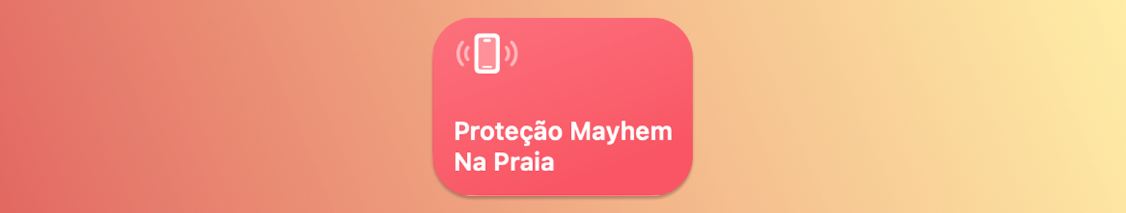 Proteção Mayhem na Praia